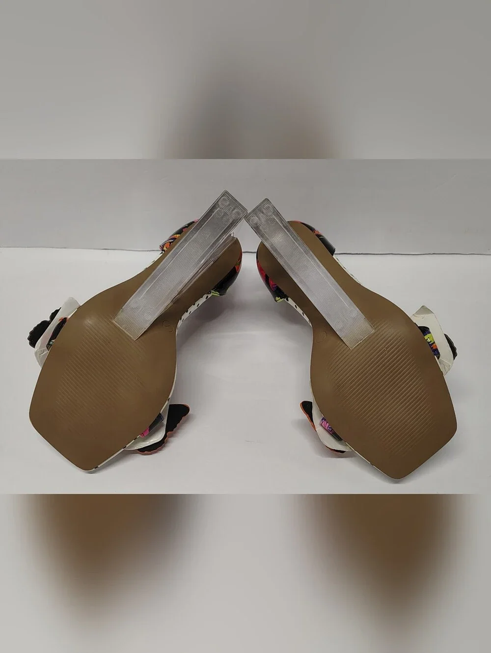 *NEW* Betsey Johnson Marloe Beaded Butterfly Embellished Dot Wedges RARE Sz 7 - Picture 9 of 10